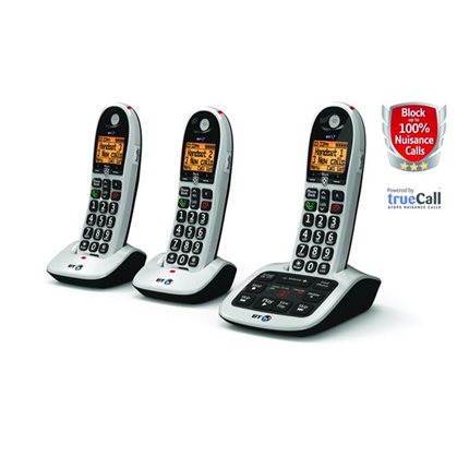 Nuisance call blocker for the elderly - BT 4600 Nuisance Call Blocker - Trio