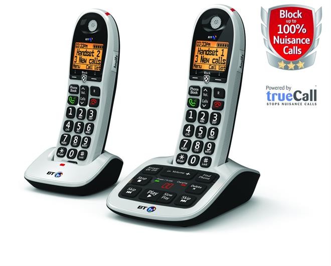 Nuisance call blocker for the elderly - BT 4600 Nuisance Call Blocker - Twin