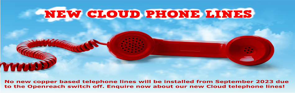 UK's Cheapest Cloud Line Rental - From Just £18.99 per month Inc VAT